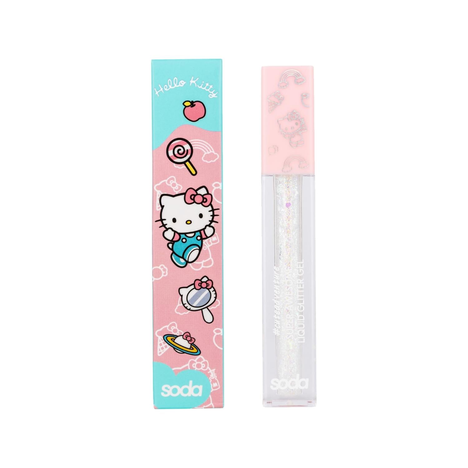 Soda Hello Kitty Super Awesome Glitter Gel 002 - 5ml Kawaii Cosmetic Glitter for Nail & Body Art Soda Hello Kitty Glitter Gel - Kawaii Nail & Body Art Hello Kitty Glitter Gel, Cosmetic Glitter, Nail Glitter, Body Glitter, Kawaii Cosmetics, Hello Kitty Cosmetics, Soda Brand, Glitter for Nail Art, Body Art Supplies, Kawaii Gifts, Cosmetic Accessories, Nail Decoration, Glitter Gel, Hello Kitty Fan Gifts