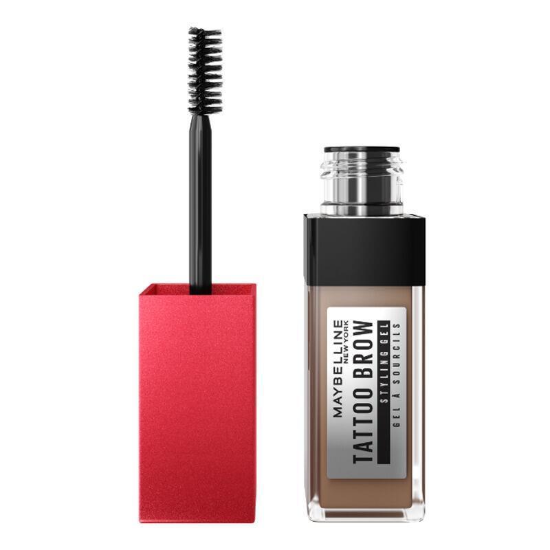 Maybelline Long-Lasting Tattoo Brow Gel 250 - Waterproof, Vegan Eyebrow Makeup - Eyebrow Pencil