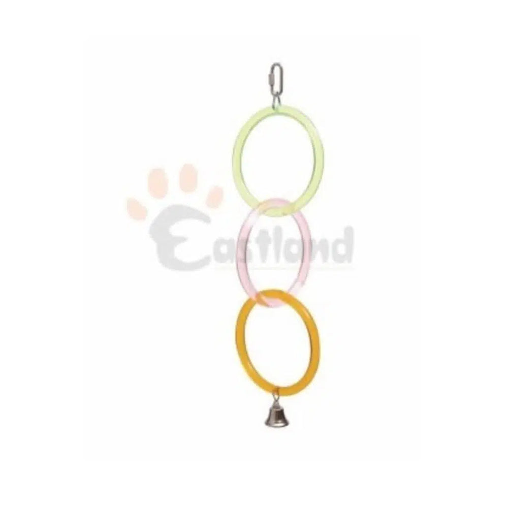 Eastland Acrylic Olympic Bird Rings Exercise Toy