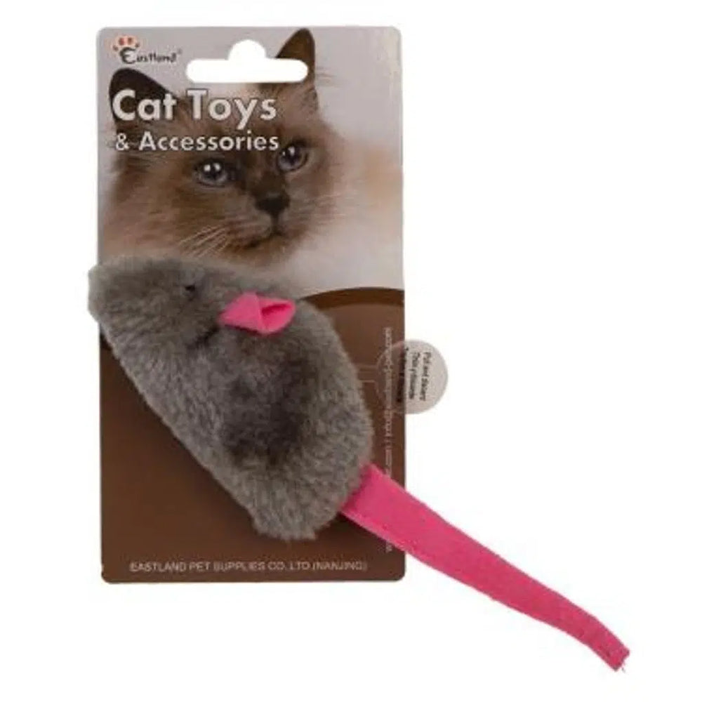 Eastland Catnip Plush Digital Sound Mouse Toy 8cm