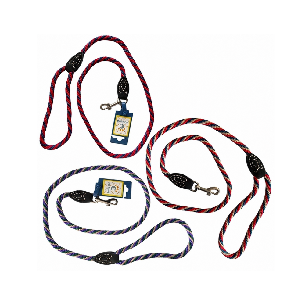 Eastland Woven Rope Dog Leash for Secure Control 8mm x 120cm