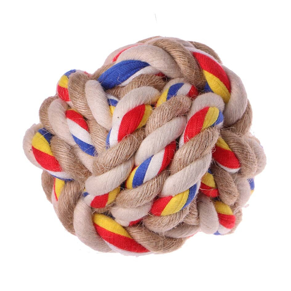 Eastland Rope Ball Durable Dog Fetch Toy 7.5 cm