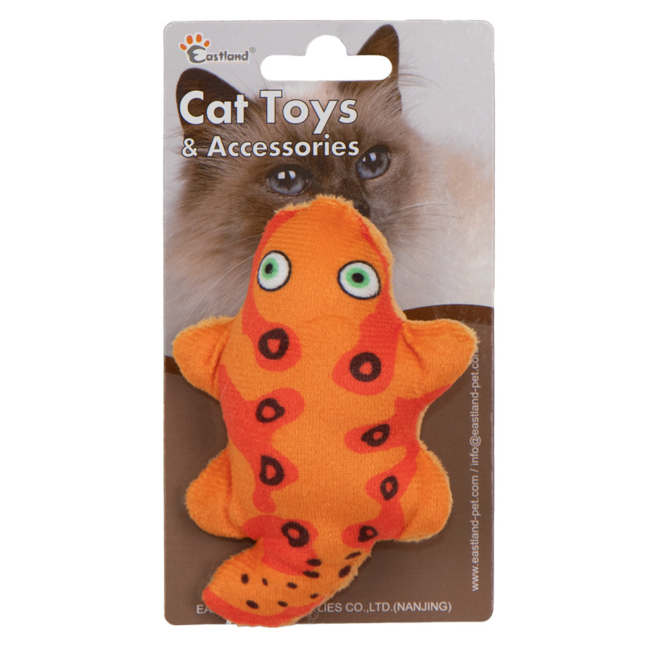 Eastland Catnip Chirping Salamander Interactive Toy 11.5cm