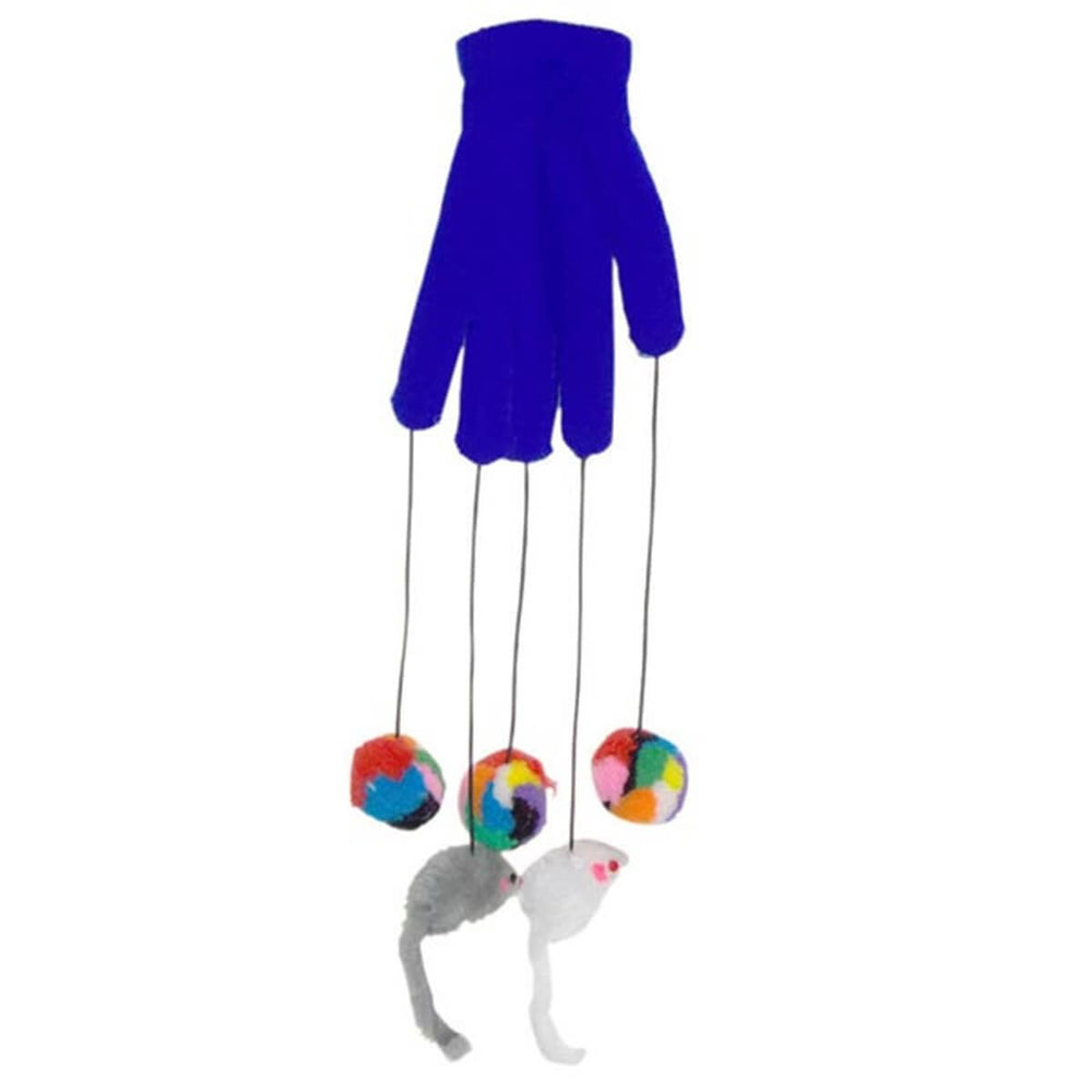 Eastland Interactive 5-Finger Cat Toy Glove for Play 1 pc