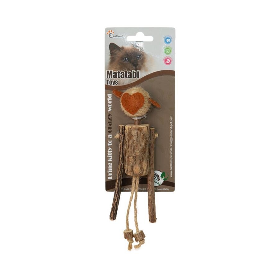 Eastland Matatabi Monkey Cat Toy Natural Silver Vine Stimulant