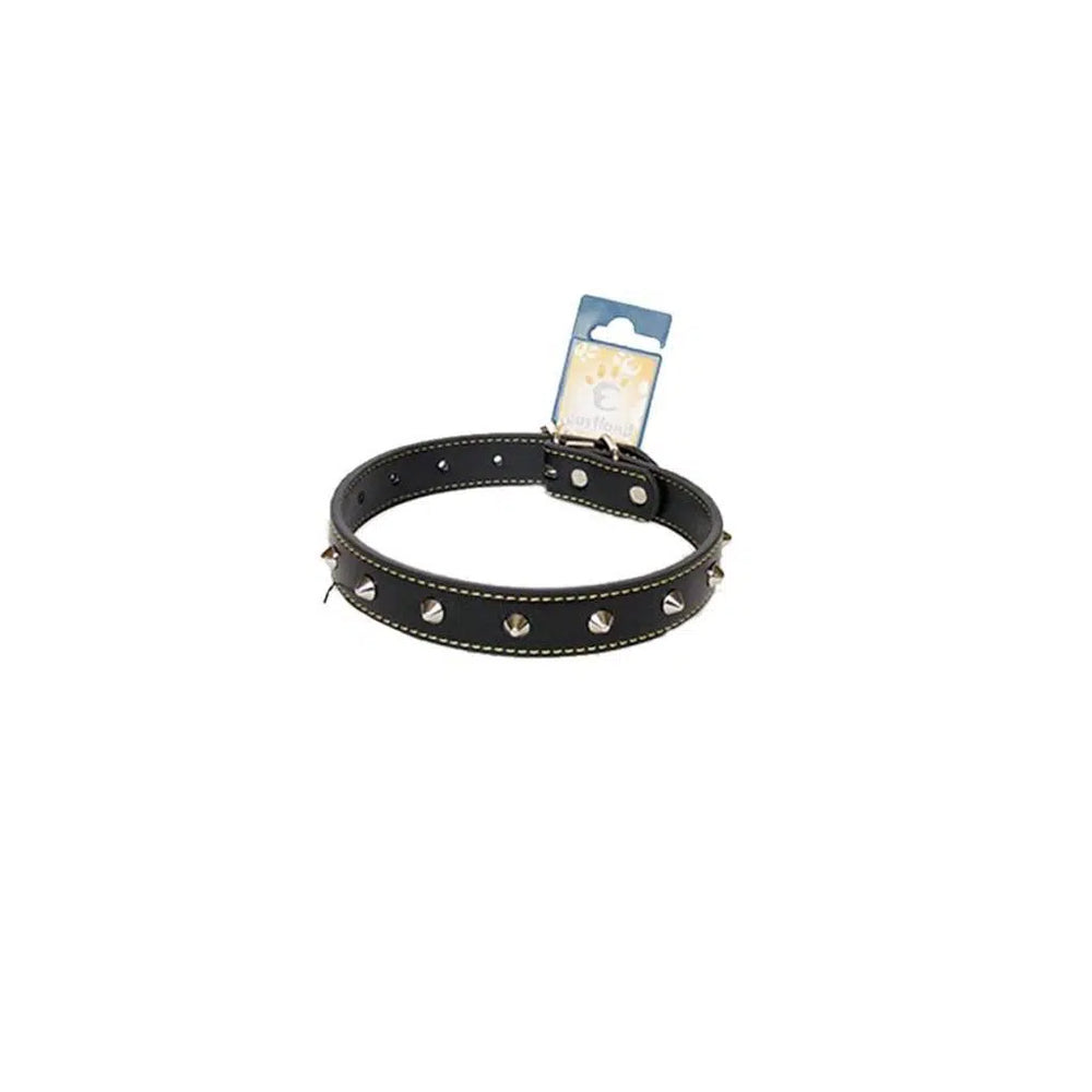 Eastland Metal Riveted Leather Dog Collar 40cm