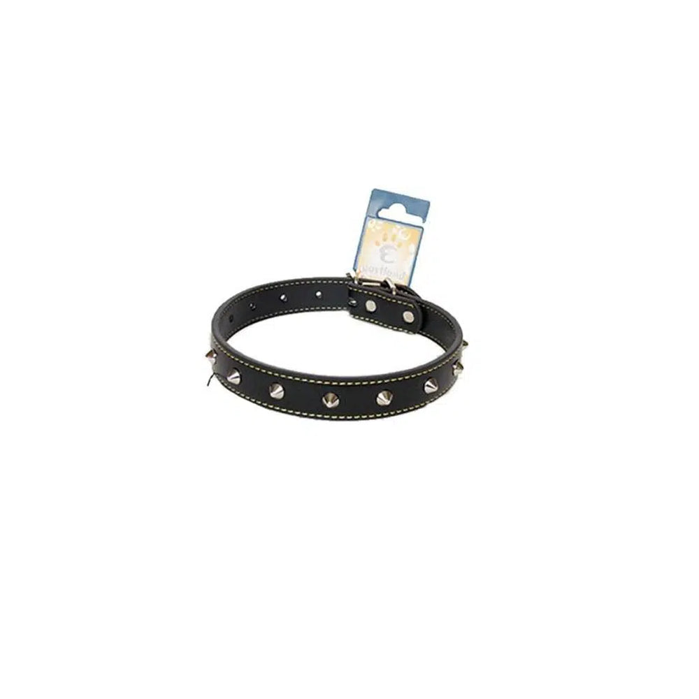 Eastland Metal Riveted Leather Dog Collar 50cm