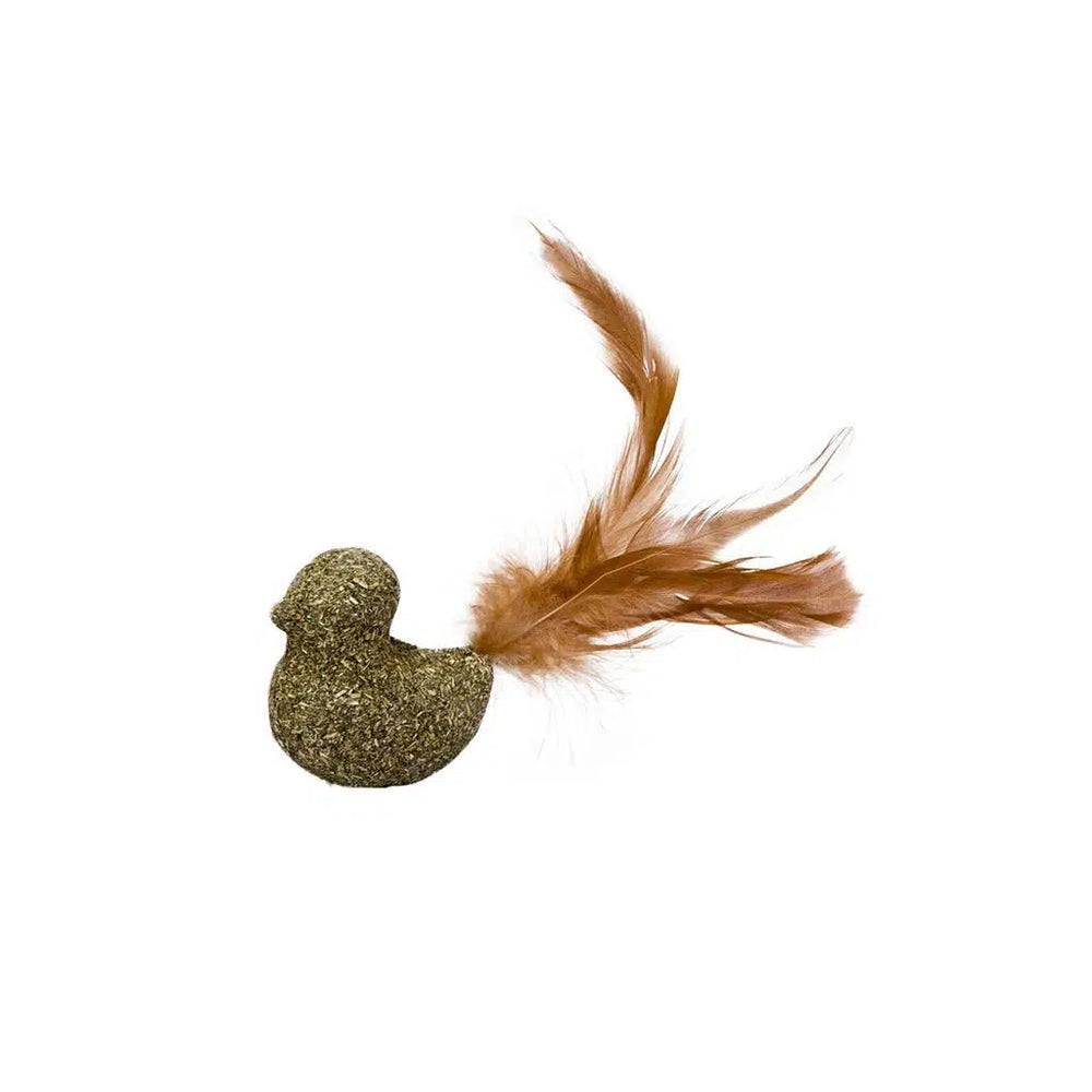Eastland Duck Catnip Feathered Cat Toy for Active Play 5x4.5cm