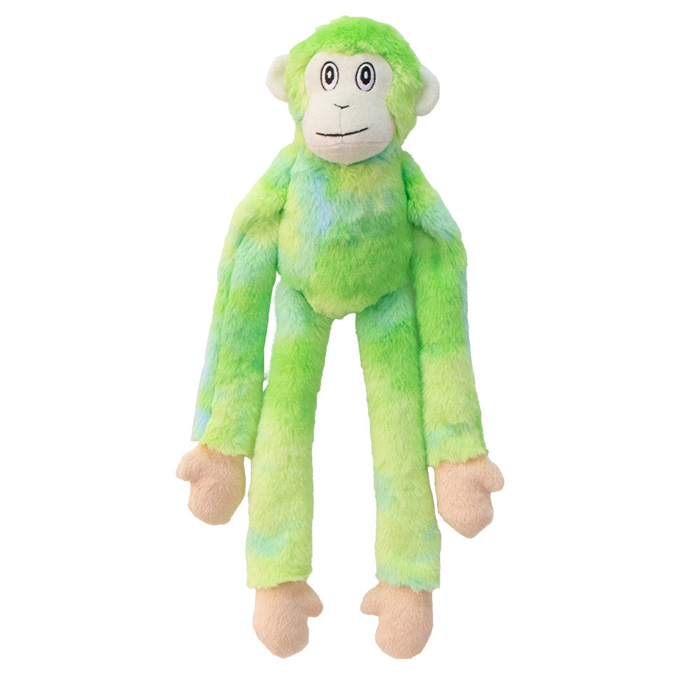 Eastland Squeaky Monkey Plush Dog Toy Green 46 cm