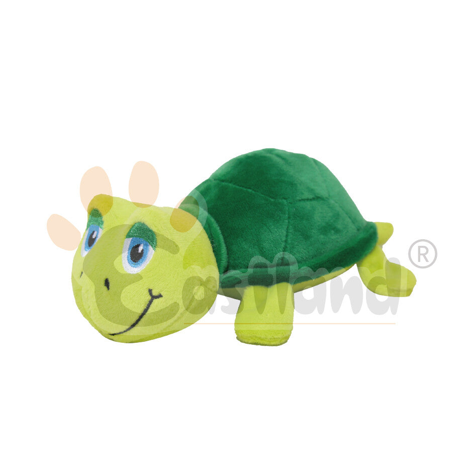 Eastland Plush Squeaky Turtle Dog Toy for Small Breeds 15 cm