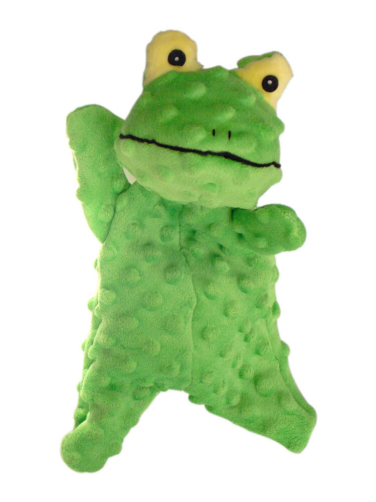 Eastland Squeaky Plush Frog Dog Toy for Play 20 cm
