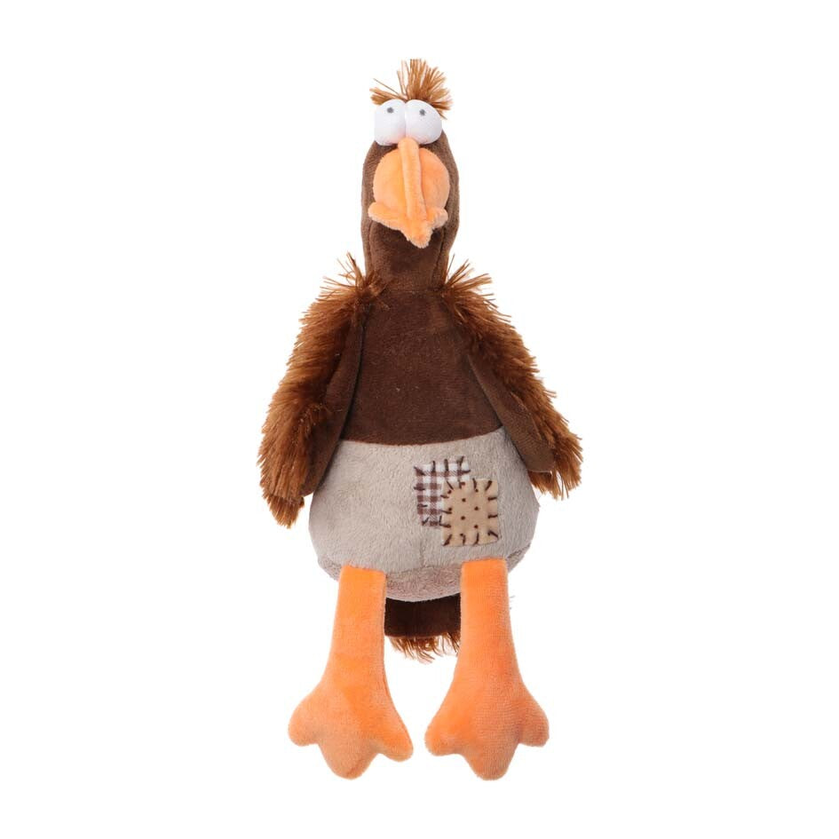 Eastland Squeaky Plush Chicken Interactive Pet Toy 30 cm