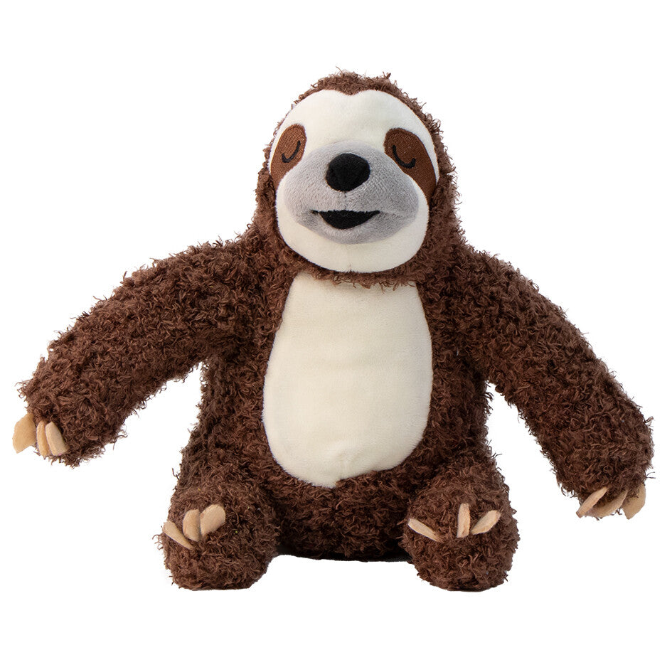 Eastland Squeaky Plush Sloth Dog Toy for Play 25x25 cm