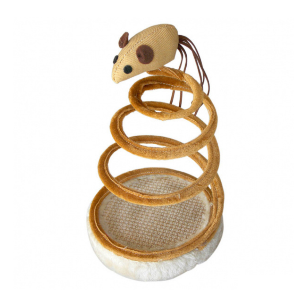 Eastland Plush Spring Mouse Cat Toy for Active Play 24cm
