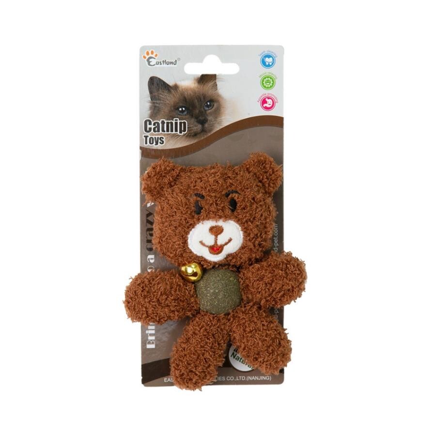 Eastland Plush Catnip Toy with Bell for Active Play