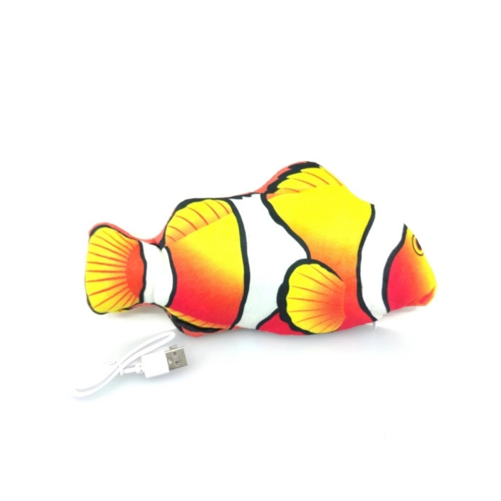 Eastland Motion-Activated Plush Clownfish Cat Toy 30cm
