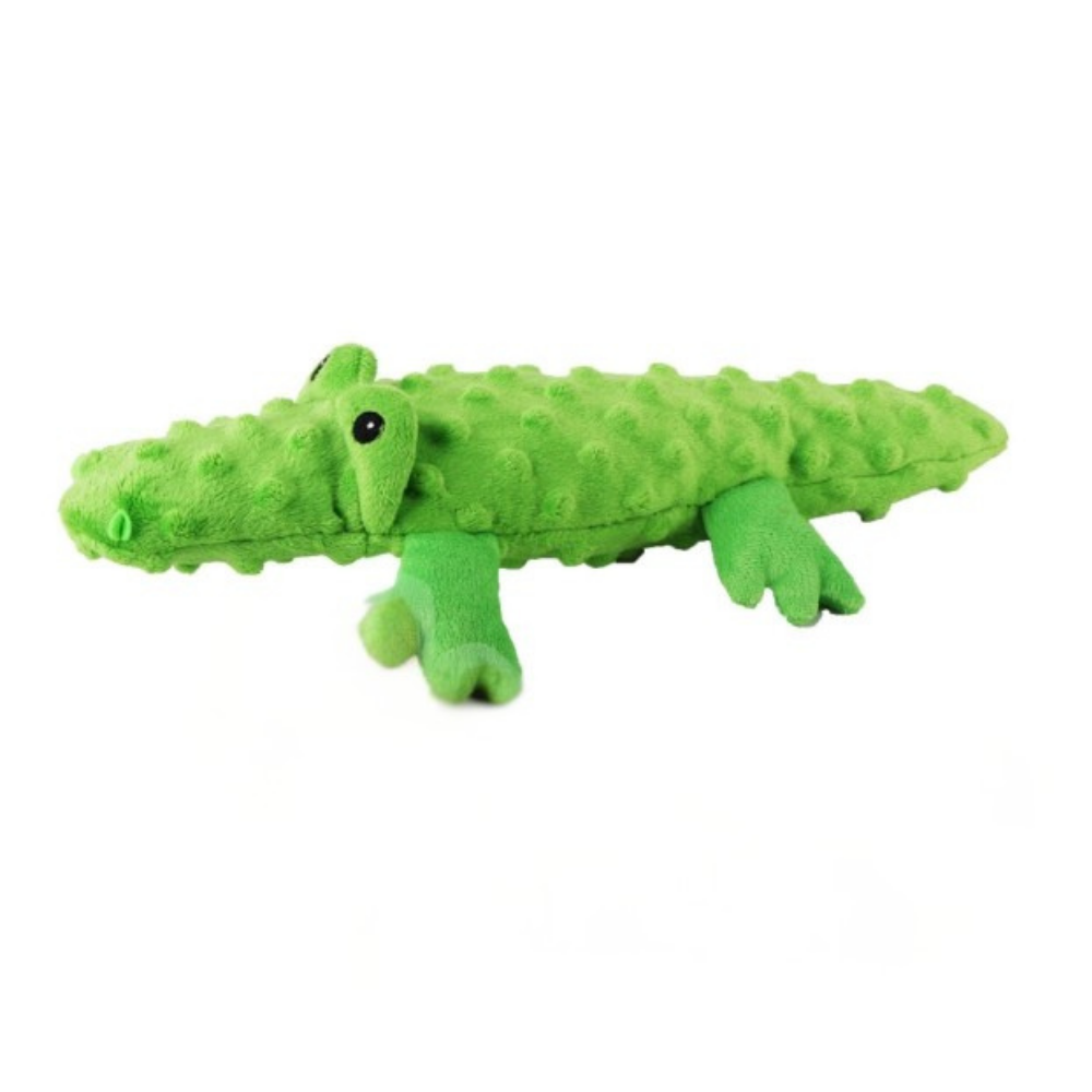 Eastland Squeaky Plush Crocodile Dog Toy for Play 35cm