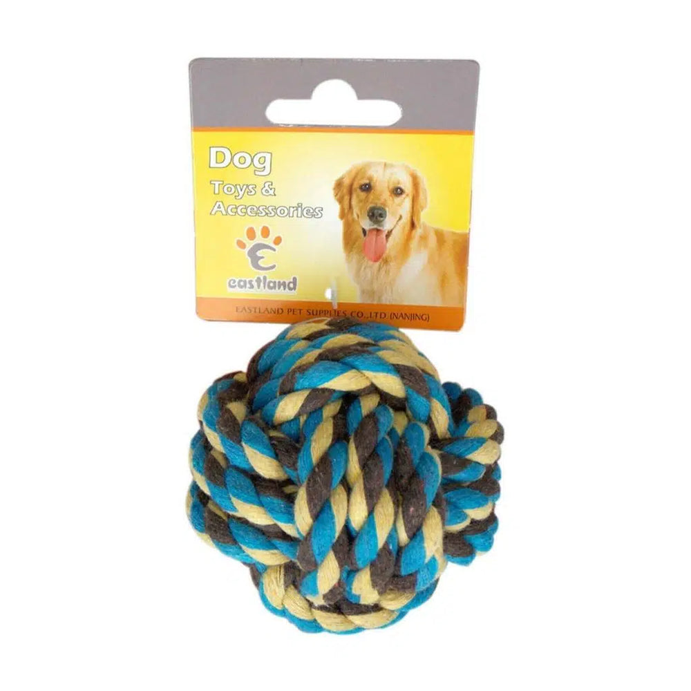 Eastland Cotton Rope Ball Durable Dog Toy 7.5 cm