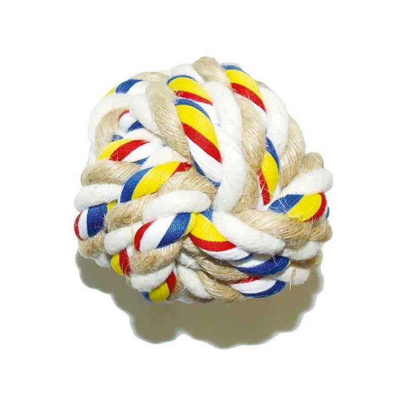 Eastland Rope Ball Stress Toy for Dental Health 5cm