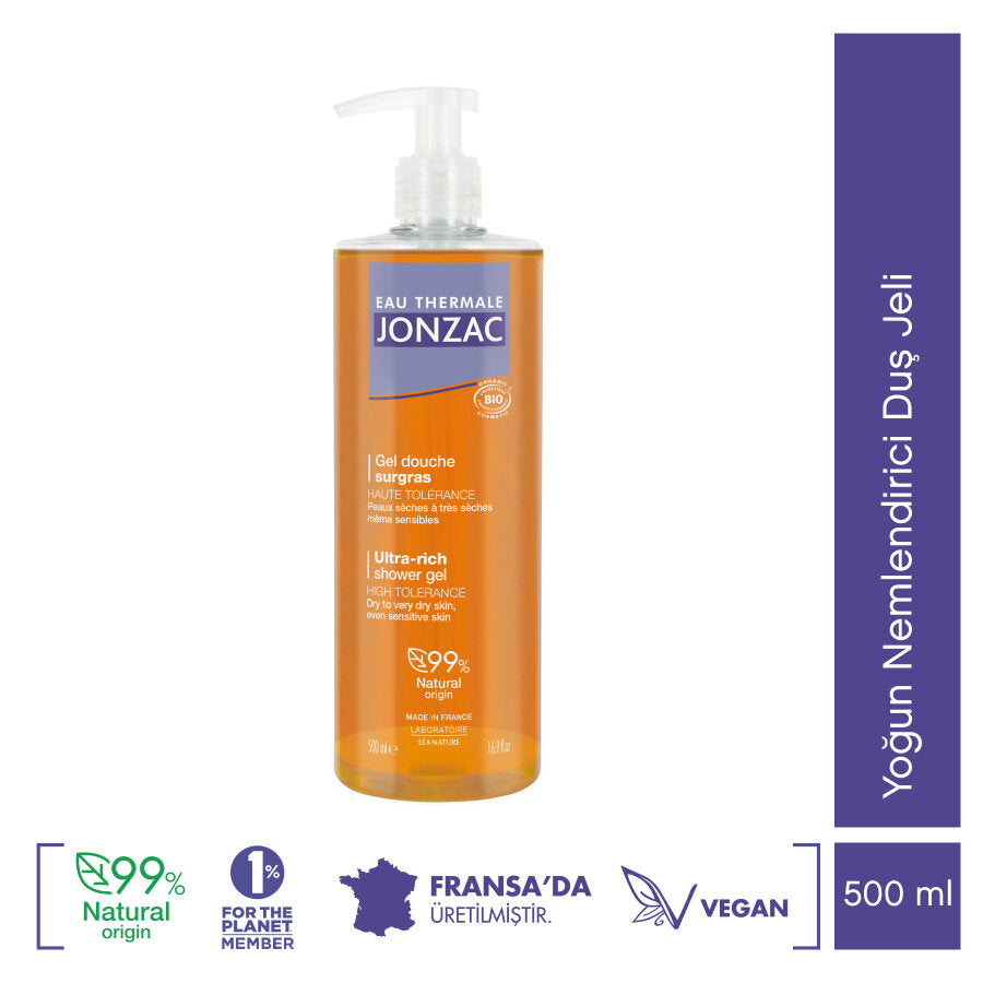 Eau Thermale Jonzac High Tolerance Ultra-Rich Shower Gel 500 ml