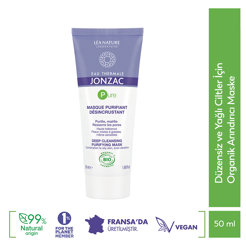 Eau Thermale Jonzac Pure Deep Cleansing Mask for Oily Skin 50 ml