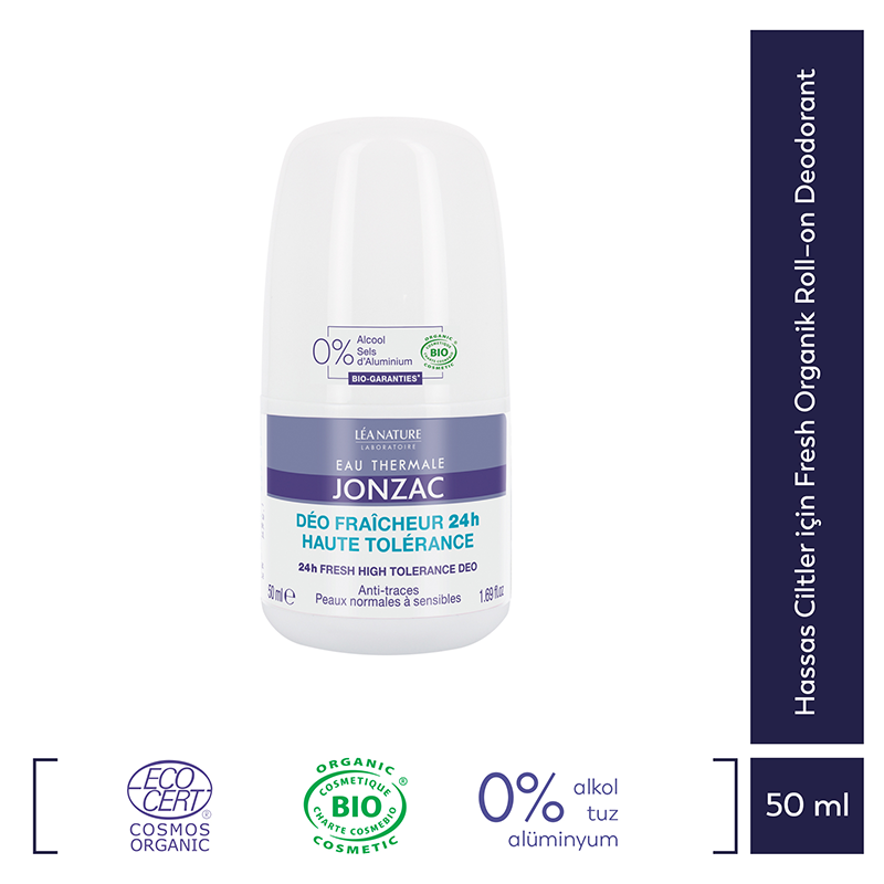 Eau Thermale Jonzac Rehydrate Roll On Deodorant for Sensitive Skin 50 ml