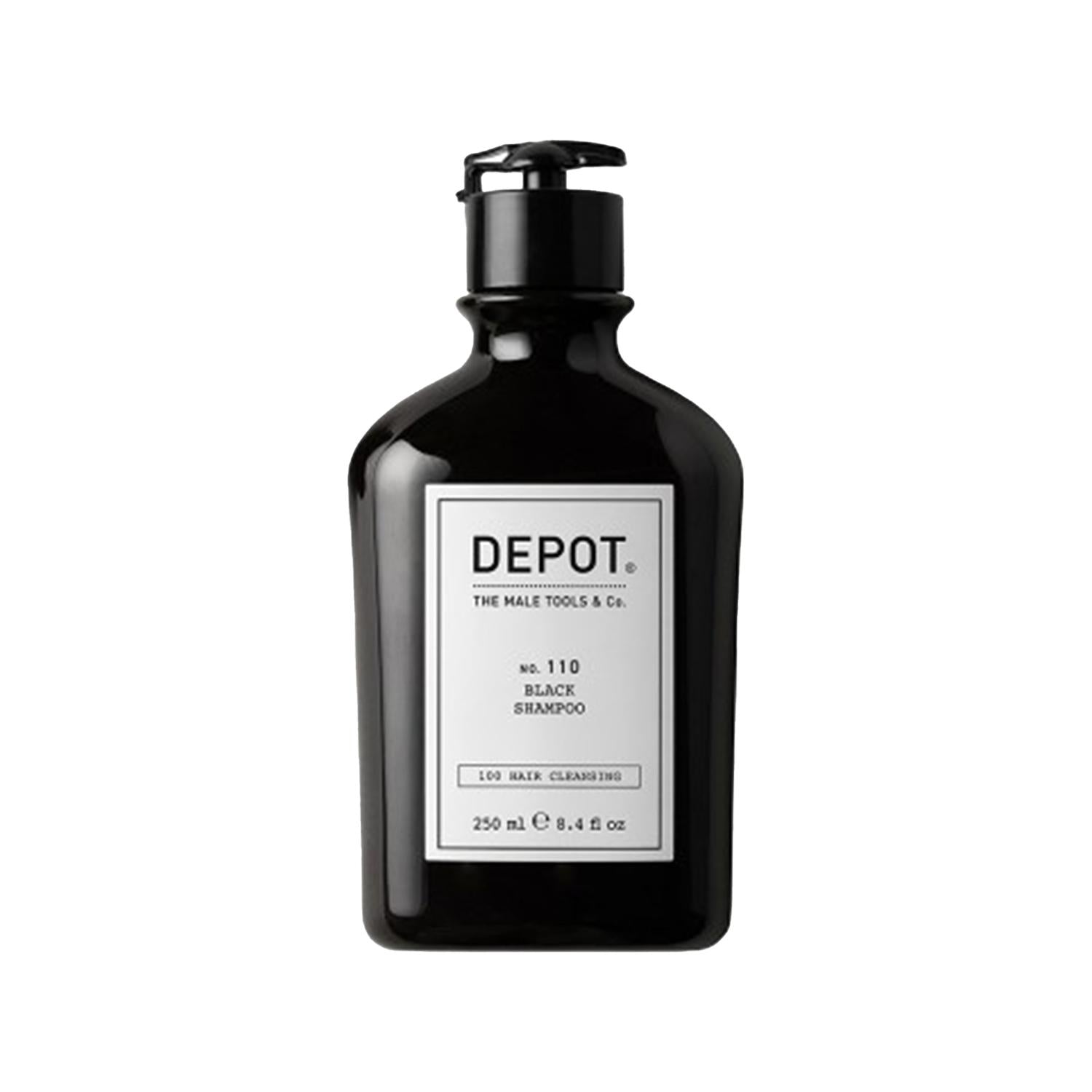 Depot No. 110 Black Shampoo for Grey &amp; White Hair 250 ml