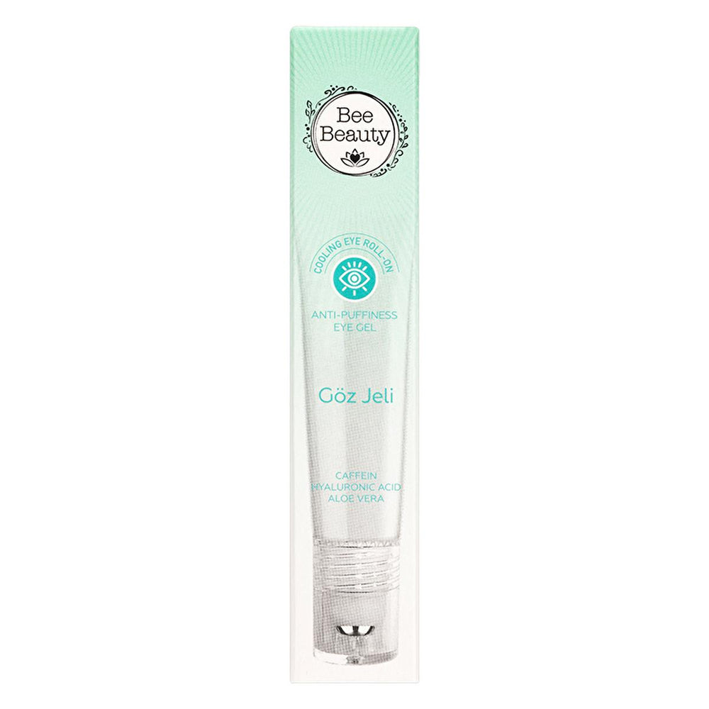 Bee Beauty Serinletici Roll-On Göz Jeli 15 ml - Under-Eye Gel for Reduced Puffiness & Hydration - Eye Cream