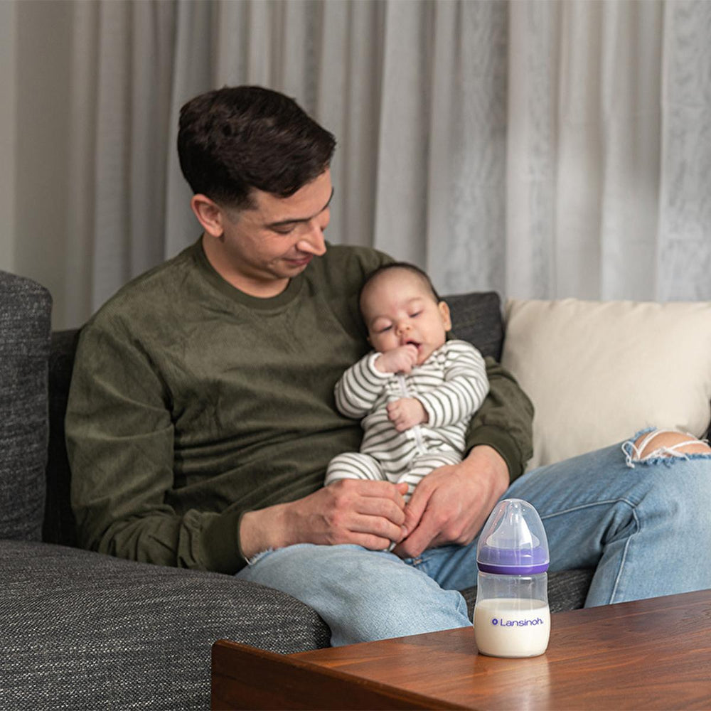 Lansinoh NaturalWave Baby Bottle Nipple - Anti-Colic, BPA Free, Easy Breastfeeding to Bottle Transition for - view 2