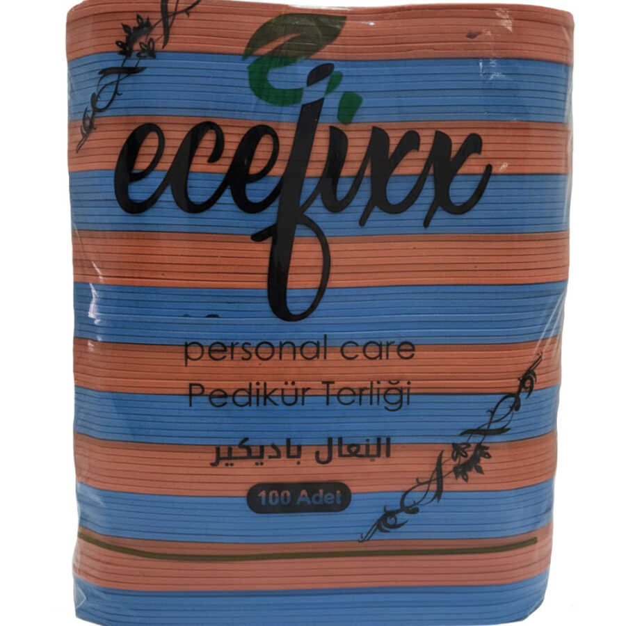Ecefixx Disposable Thick Pedicure Slippers 4mm 50 Count