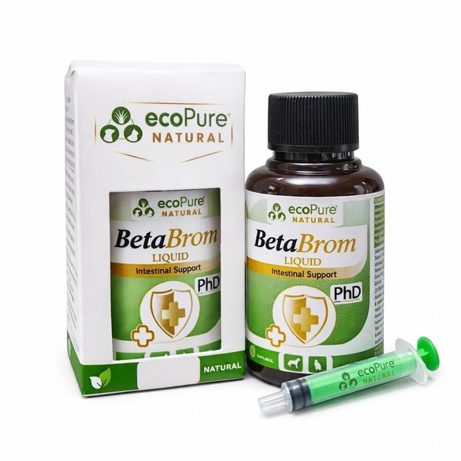 Ecopure Betabrom Liquid Pet Immune Support Supplement 40 ml
