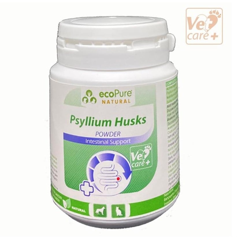 Ecopure Psyllium Husks Digestive Support Powder for Pets 20g