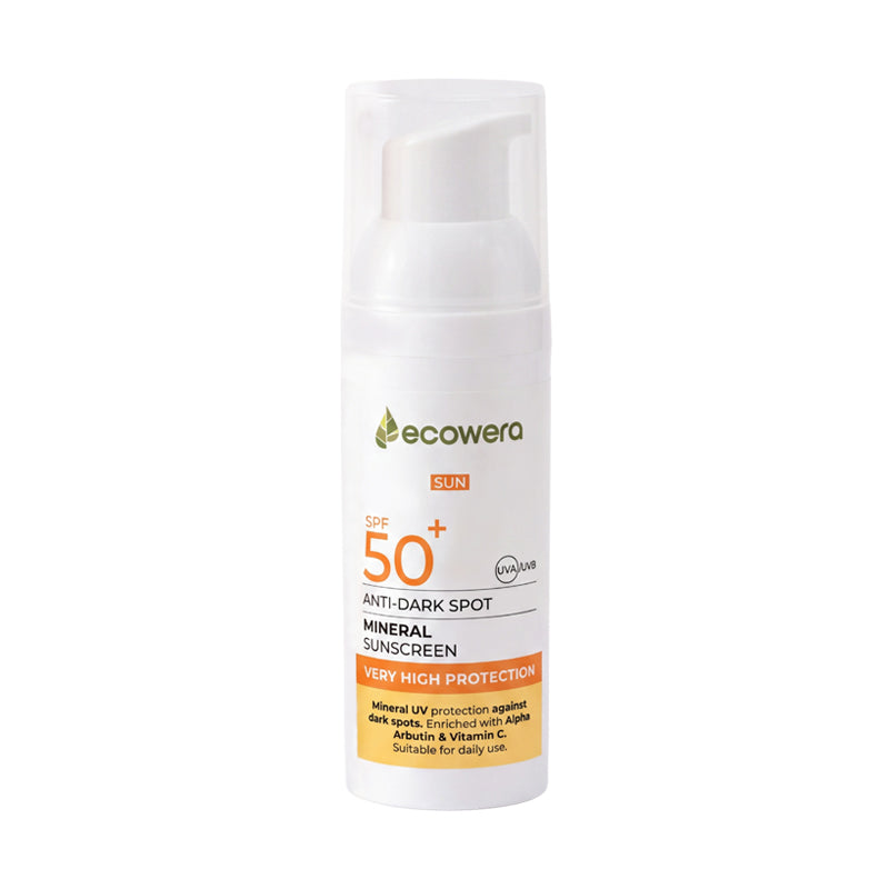 Ecowera Mineral Sunscreen SPF50+ Brightening Formula 50 ml