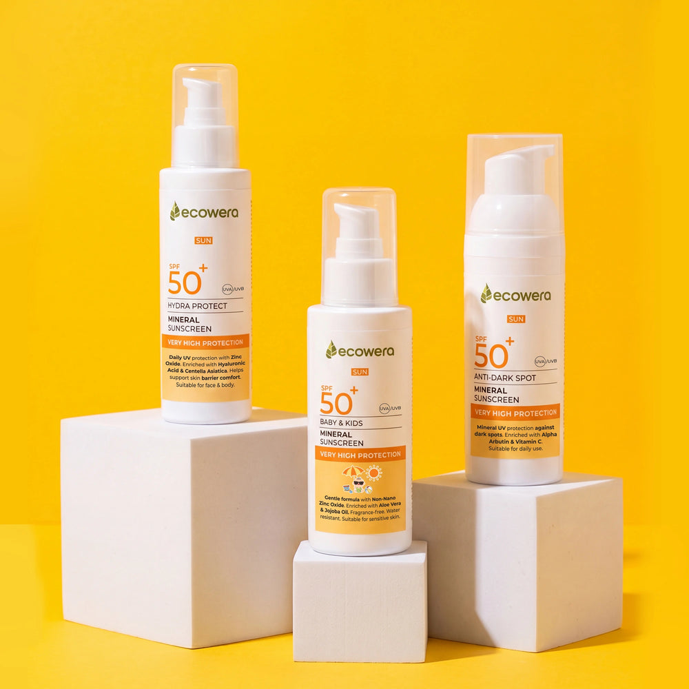 Ecowera Mineral Sunscreen SPF50+ Broad Spectrum Protection 150ml