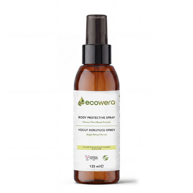 Ecowera Organic Body Protection Spray Refreshing Outdoor Mist 125 ml