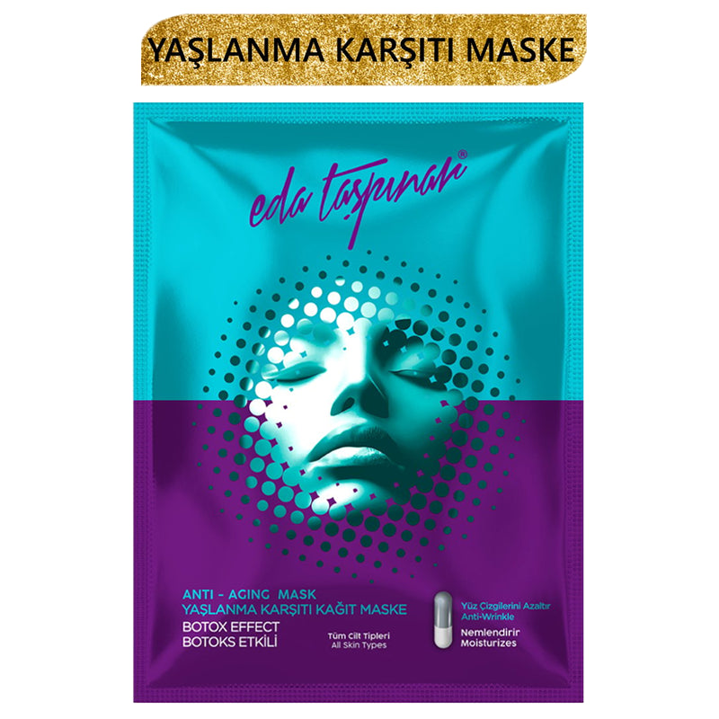 Eda Taspinar Smoothing Sheet Mask with Hyaluronic Acid 25g