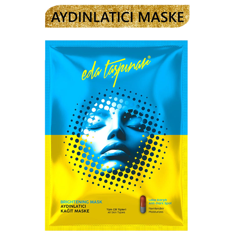 Eda Taspinar Brightening Sheet Mask for Radiant Skin 25ml