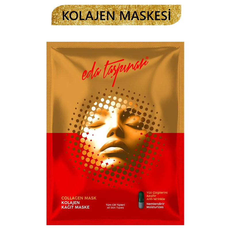 Eda Taspinar Collagen Sheet Mask for Firming &amp; Hydration 25ml