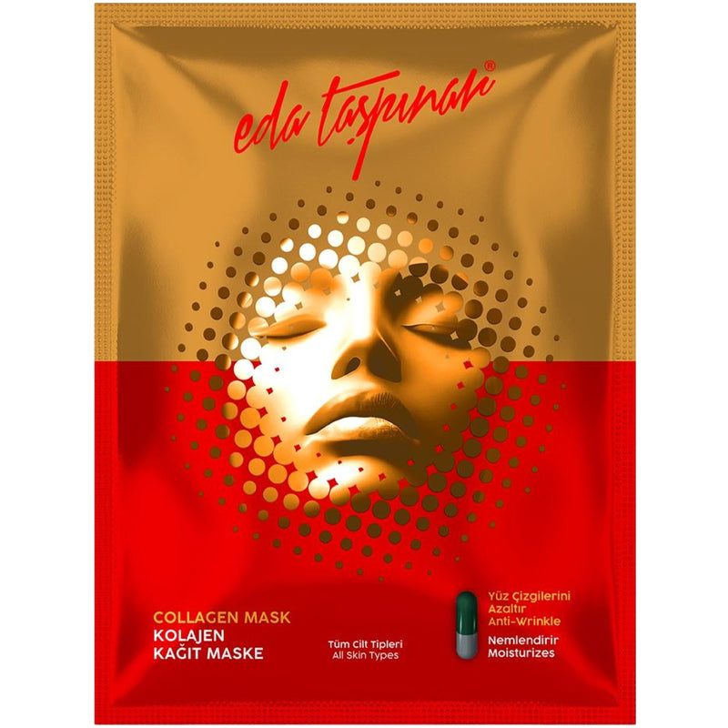 Eda Taspinar Collagen Sheet Mask for Firming &amp; Hydration 25ml