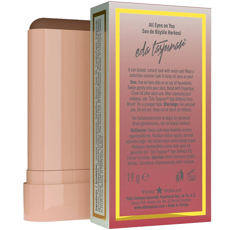 Eda Taspinar Cream Stick Bronzer in Dusky 19g