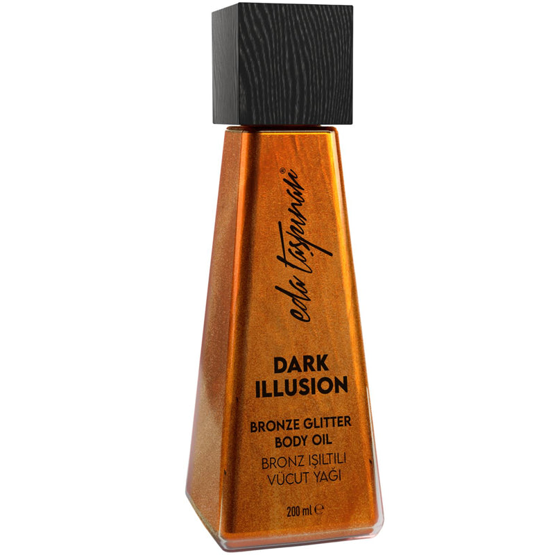 Eda Taspinar Dark Illusion Bronze Glitter Body Oil 200ml
