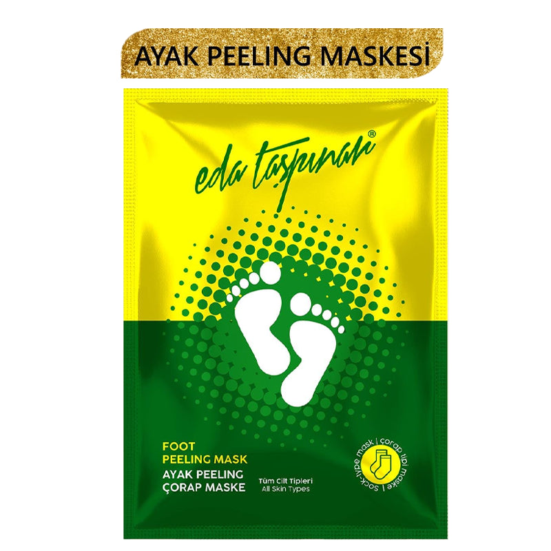 Eda Taspinar Foot Peeling Mask Exfoliating Sock Treatment 18ml