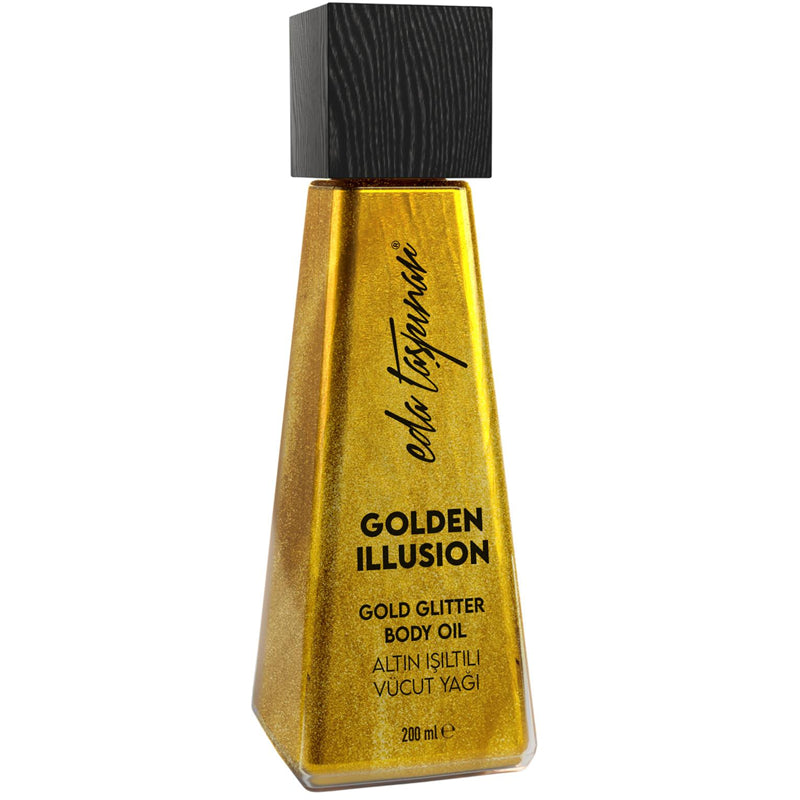 Eda Taspinar Golden Illusion Gold Glitter Body Oil 200ml