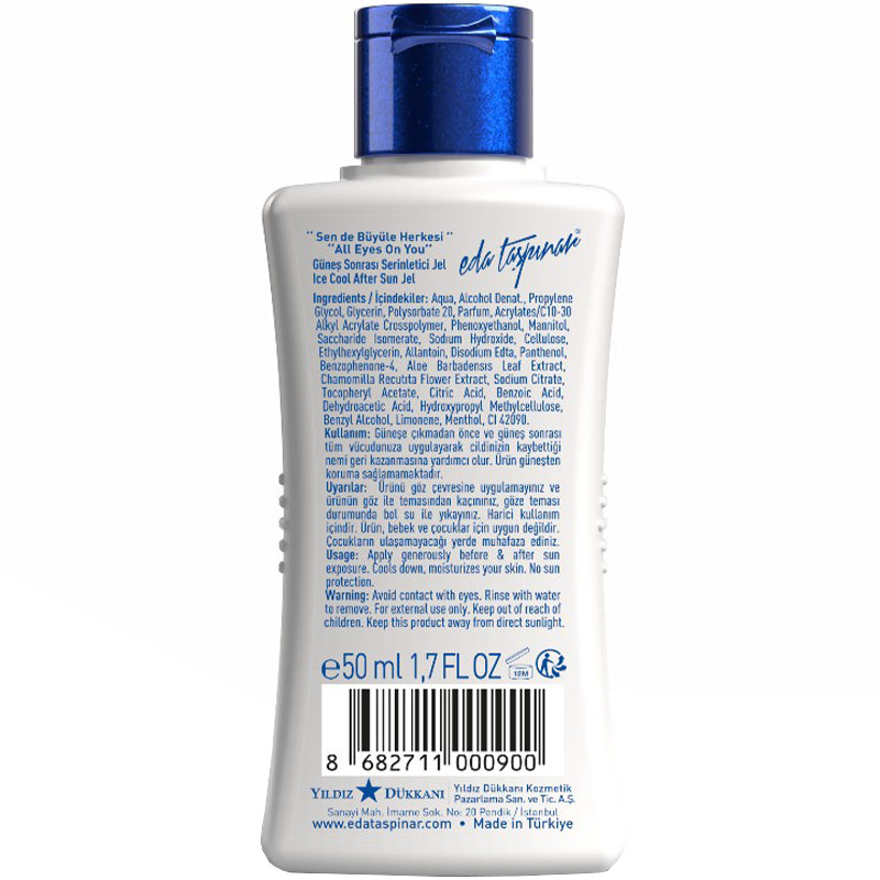 Eda Taspinar Ice Cool After Sun Gel Soothing Formula 50ml
