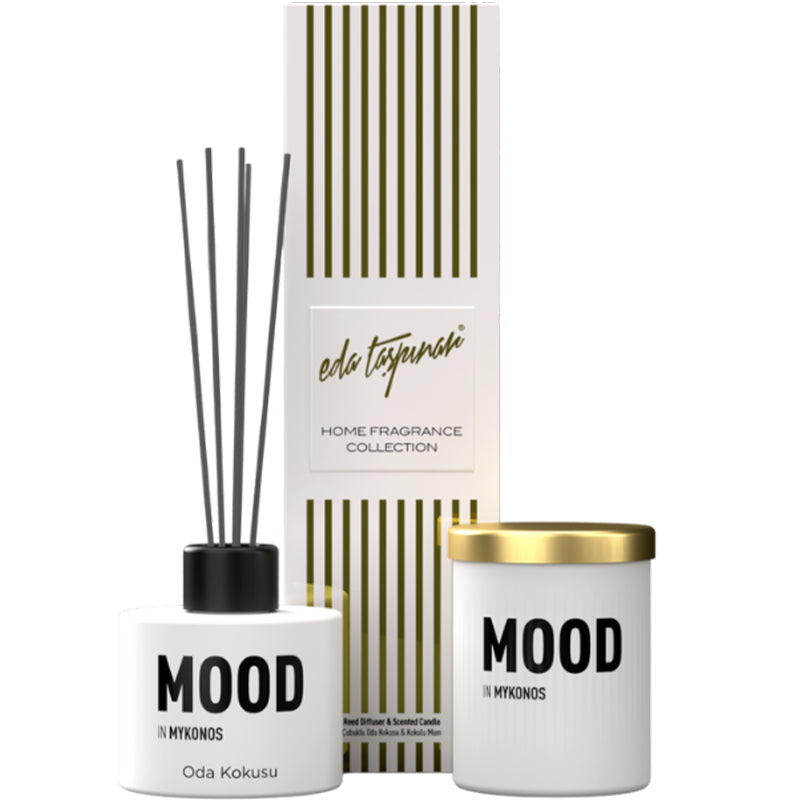 Eda Taspinar Mood Reed Diffuser & Candle Set 100ml x 2