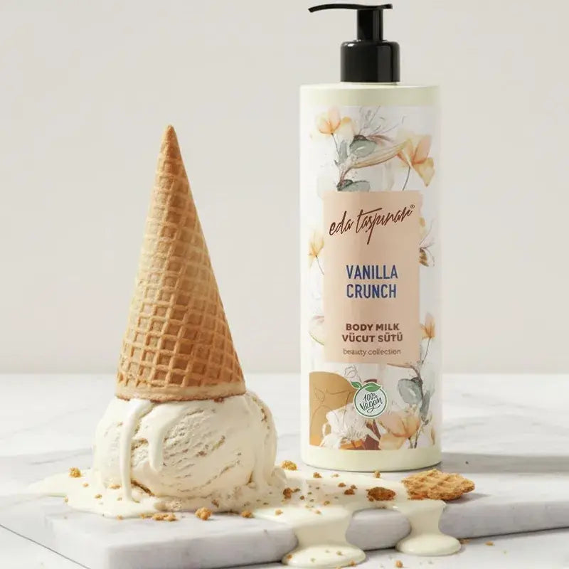 Eda Taspinar Vanilla Crunch Body Milk Sweet Moisturizer 400ml