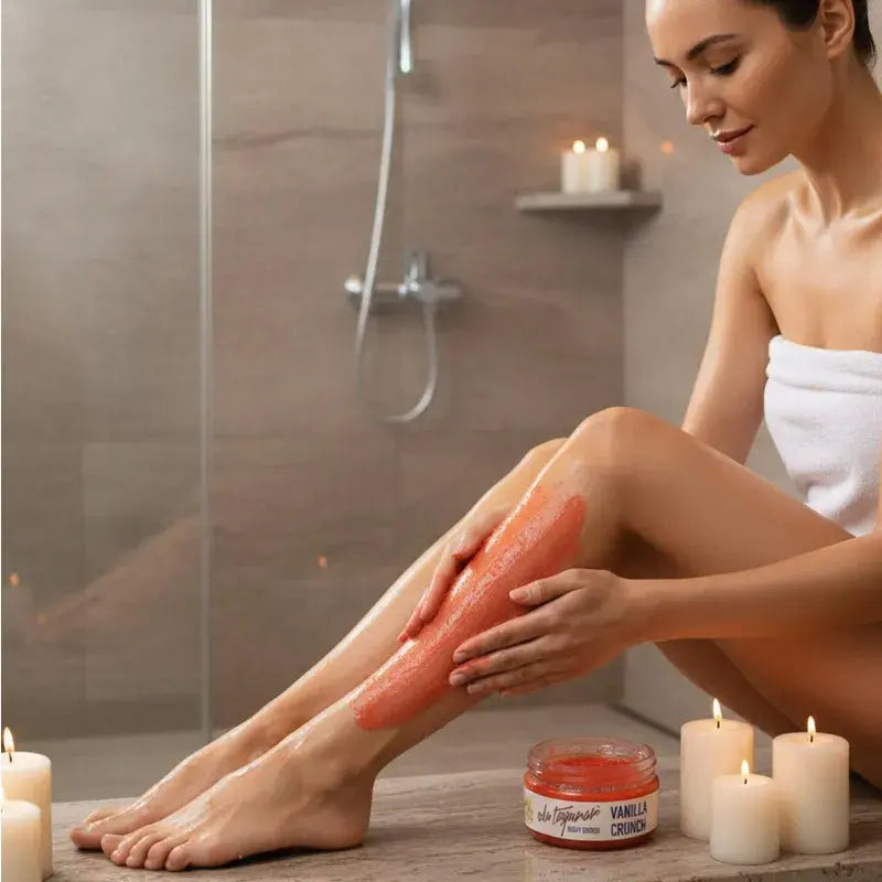 Eda Taspinar Vanilla Crunch Body Scrub for Smooth Skin 200ml