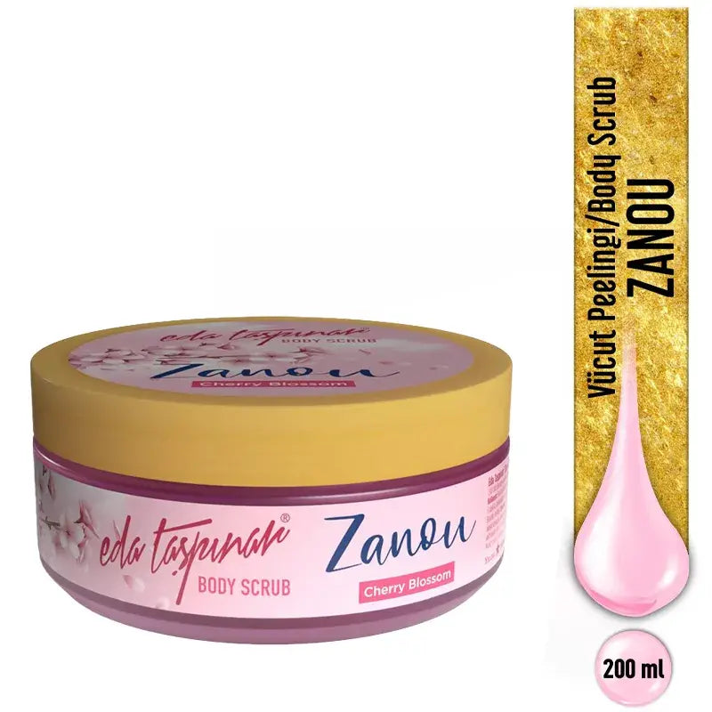 Eda Taspinar Zanou Cherry Blossom Body Scrub 200ml