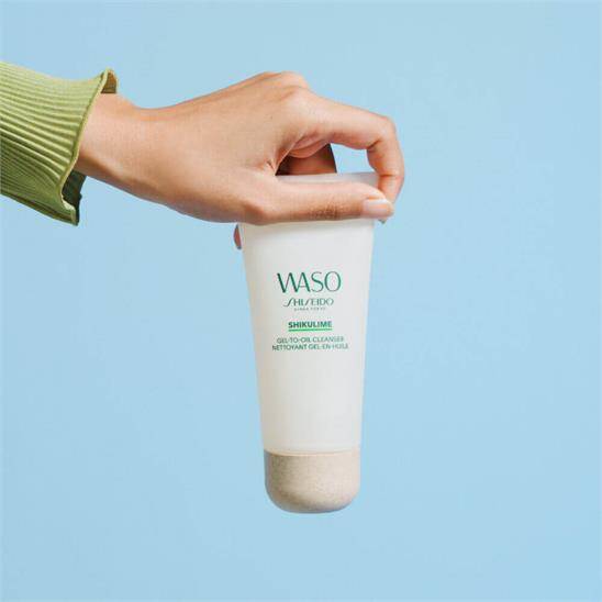 Shiseido Waso Shikulime Gel-to-Oil Cleanser for Radiant Skin 125 ml