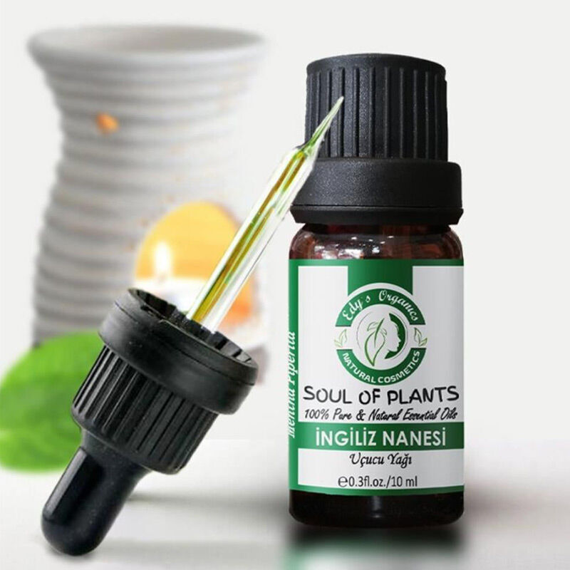 Edys Organics Peppermint Essential Oil for Skin &amp; Oral Care 10 ml